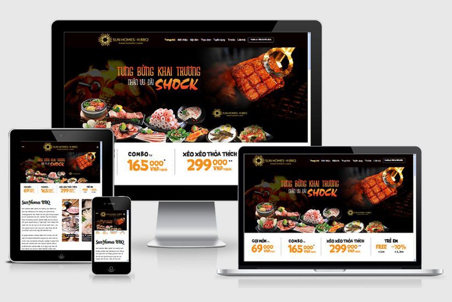 thiết kế website theo yêu cầu